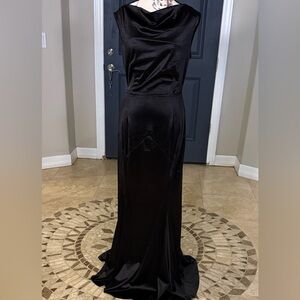 MUXXN ELEGANT SILKY MAXI DRESS XL